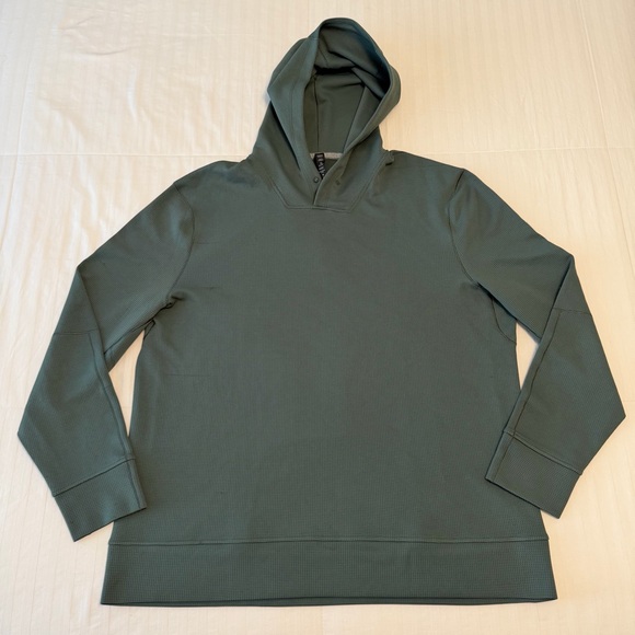 Lululemon Men’s Shift Stitch Hoodie Size XXL Dark Forest Green - Picture 2 of 12